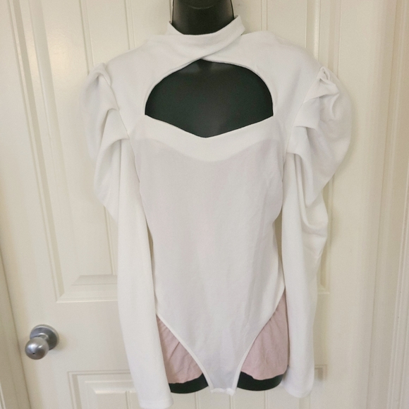 White bodysuit - Picture 2 of 3